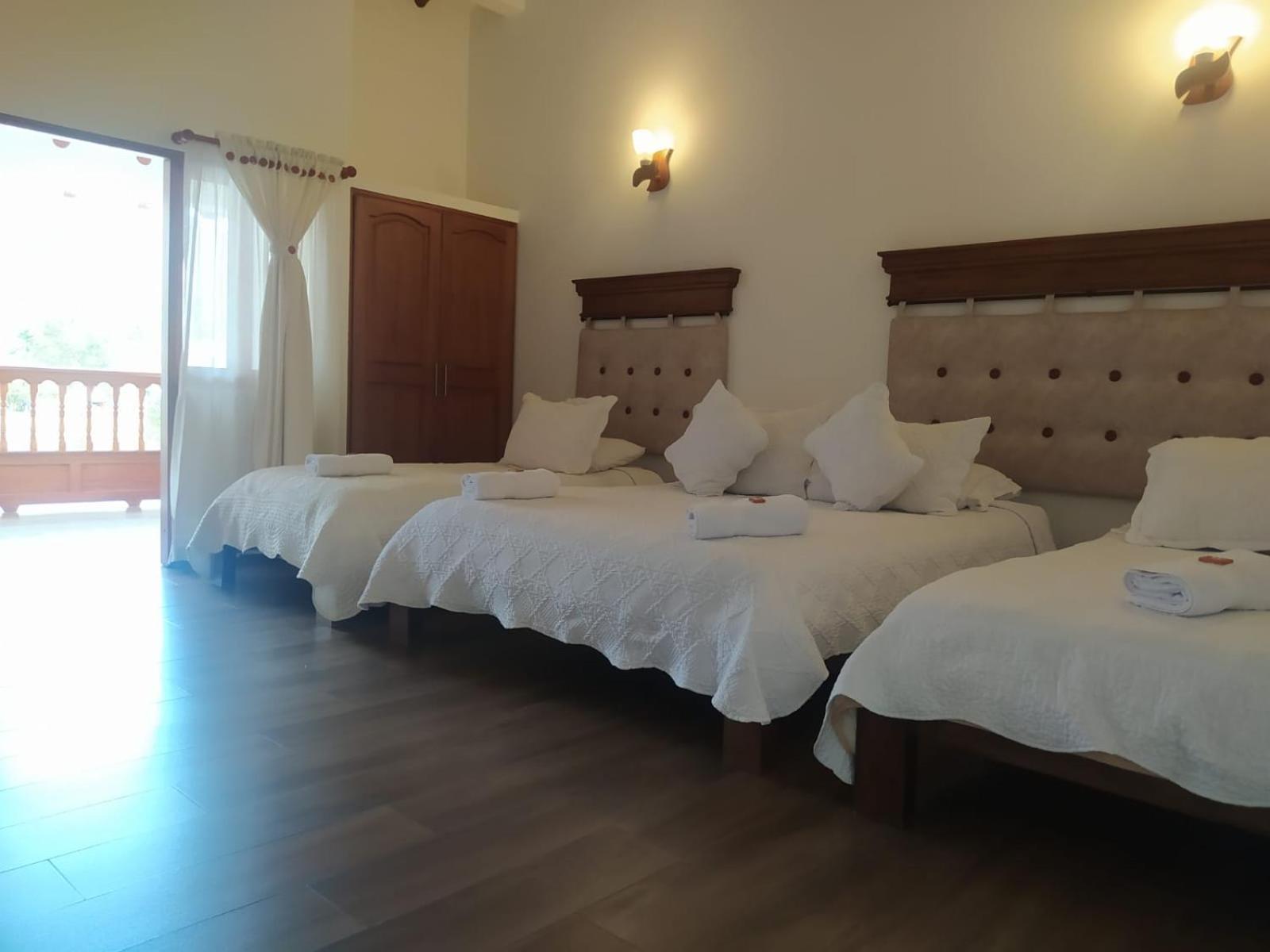 Hotel Las Palmas Вілья-де-Лейва Екстер'єр фото