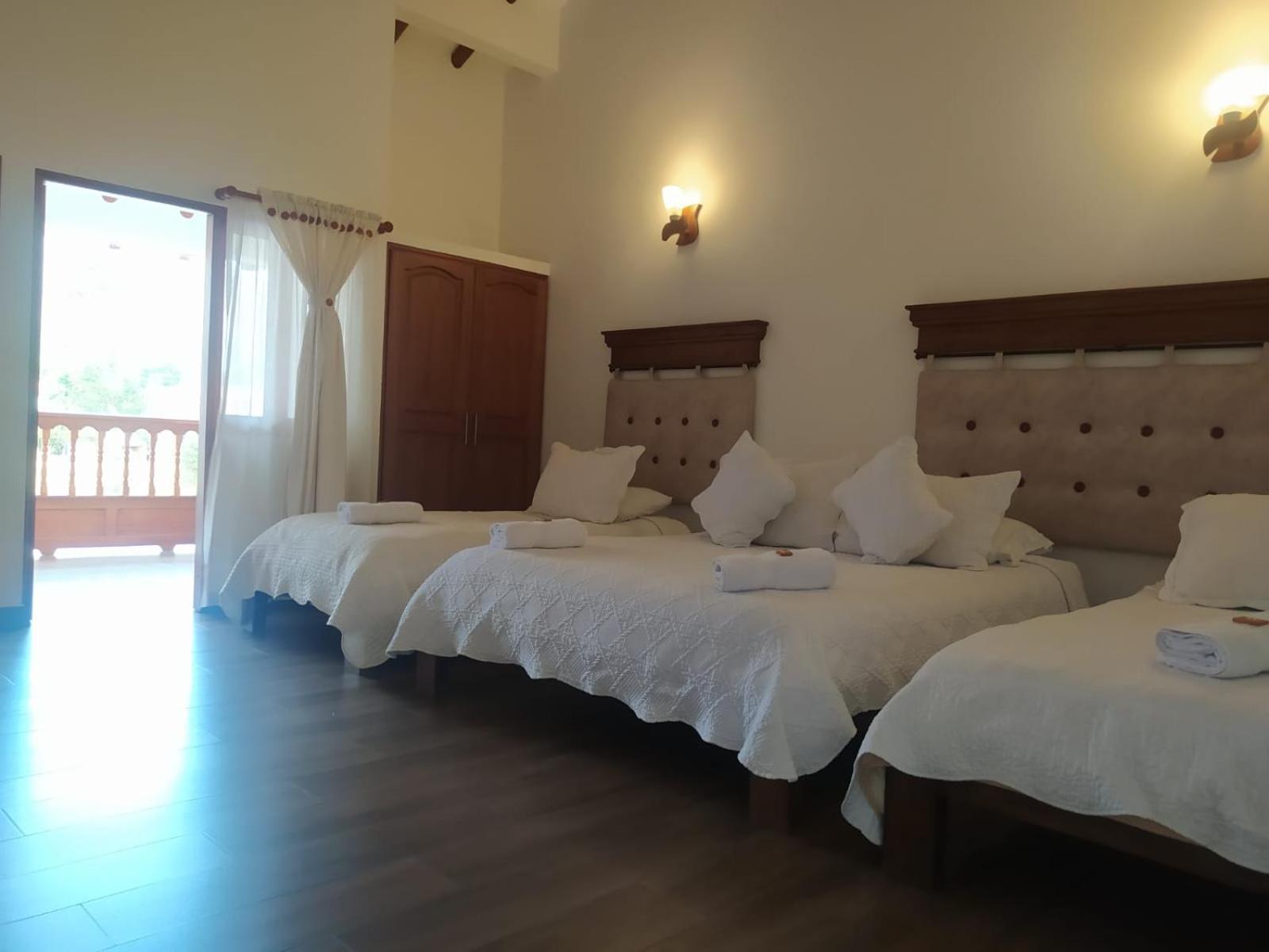 Hotel Las Palmas Вілья-де-Лейва Екстер'єр фото